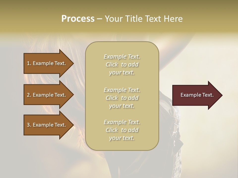 Portrait Light Elegance PowerPoint Template