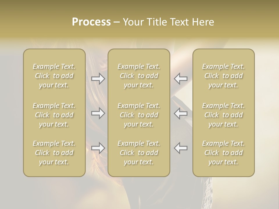 Portrait Light Elegance PowerPoint Template