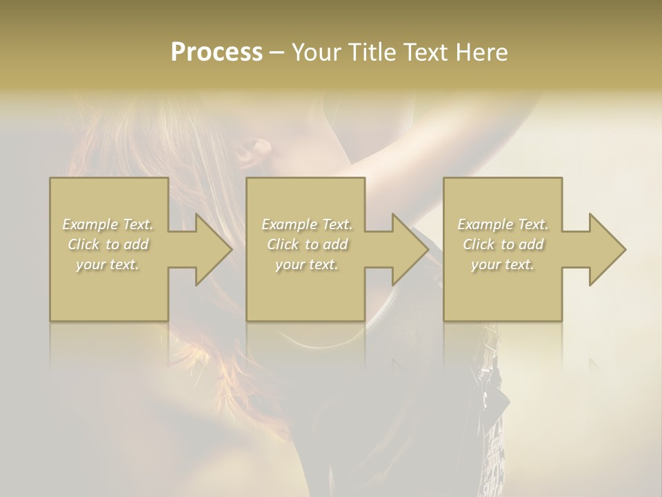 Portrait Light Elegance PowerPoint Template