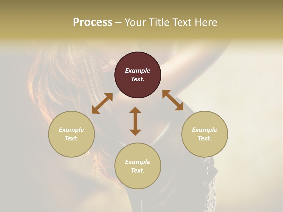 Portrait Light Elegance PowerPoint Template