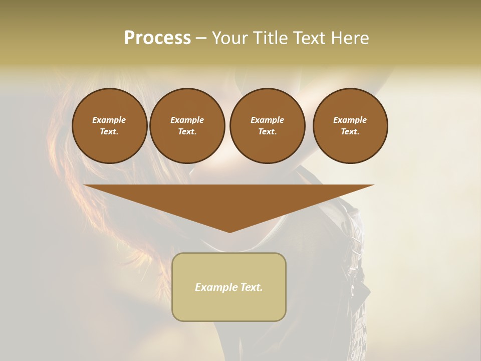Portrait Light Elegance PowerPoint Template