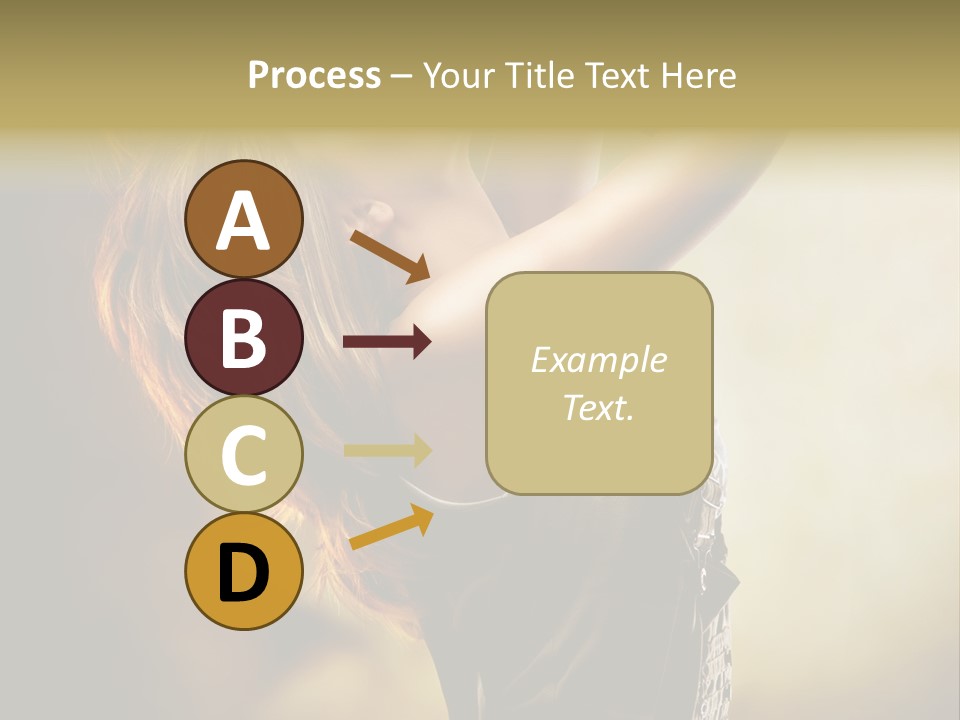 Portrait Light Elegance PowerPoint Template