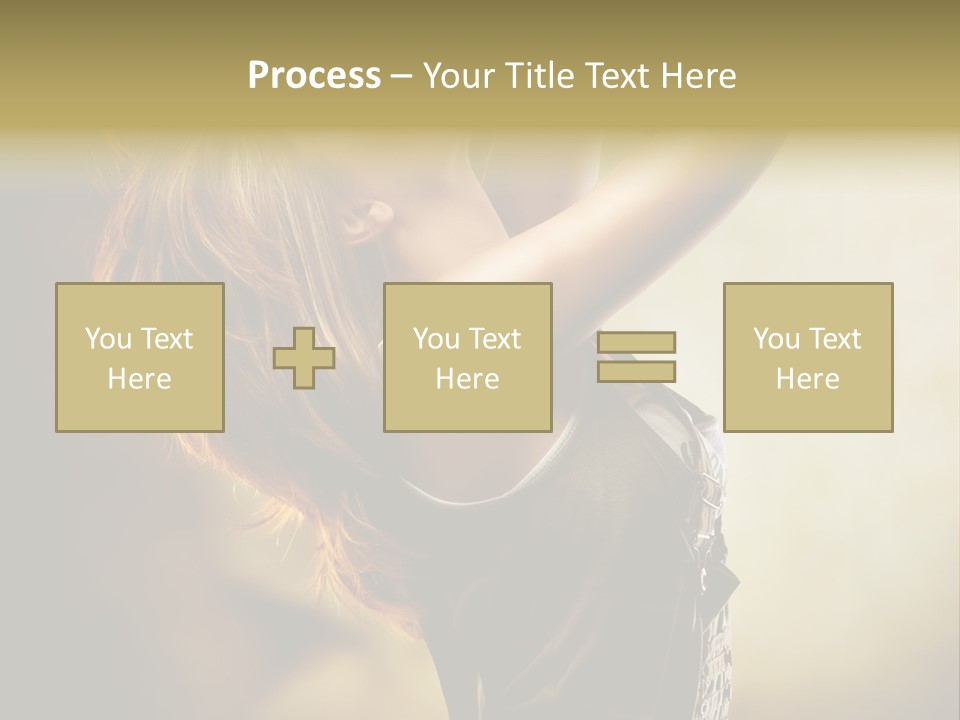 Portrait Light Elegance PowerPoint Template