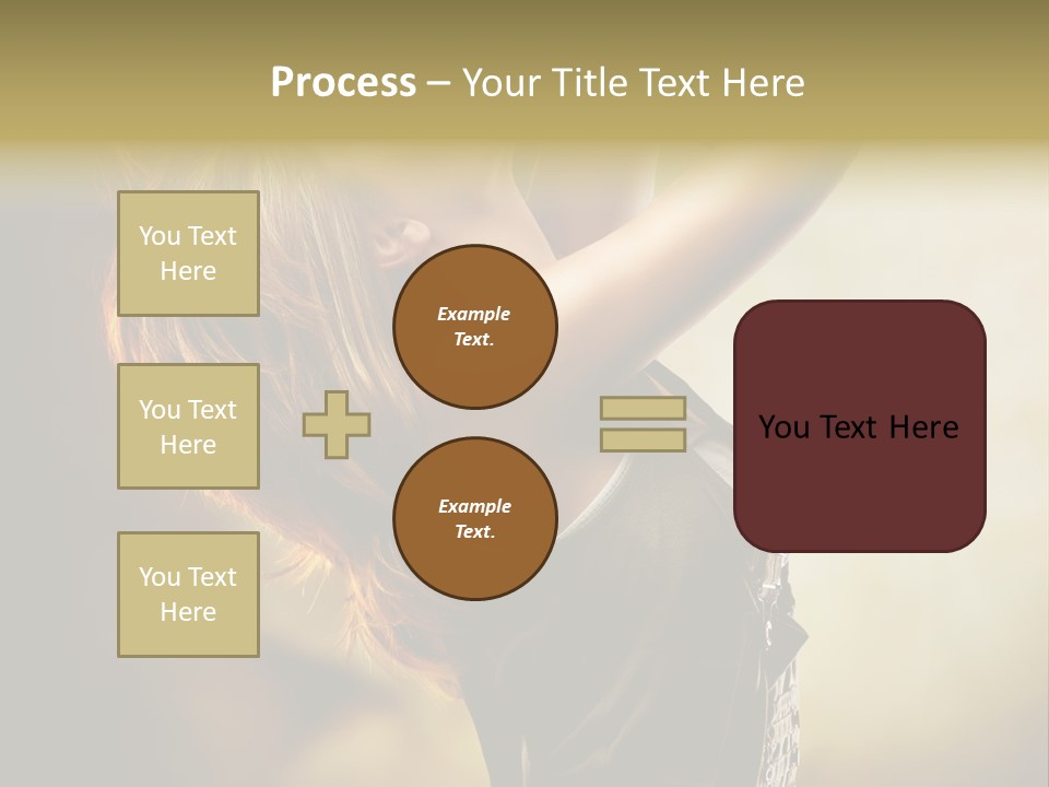 Portrait Light Elegance PowerPoint Template