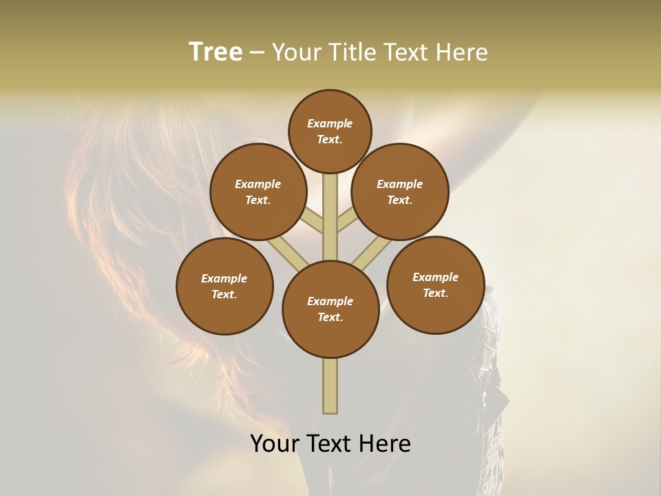 Portrait Light Elegance PowerPoint Template