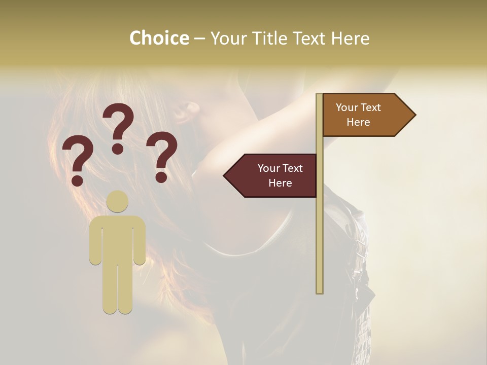 Portrait Light Elegance PowerPoint Template