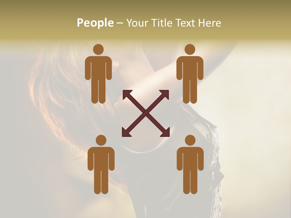 Portrait Light Elegance PowerPoint Template