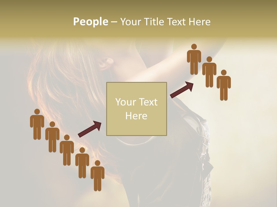 Portrait Light Elegance PowerPoint Template