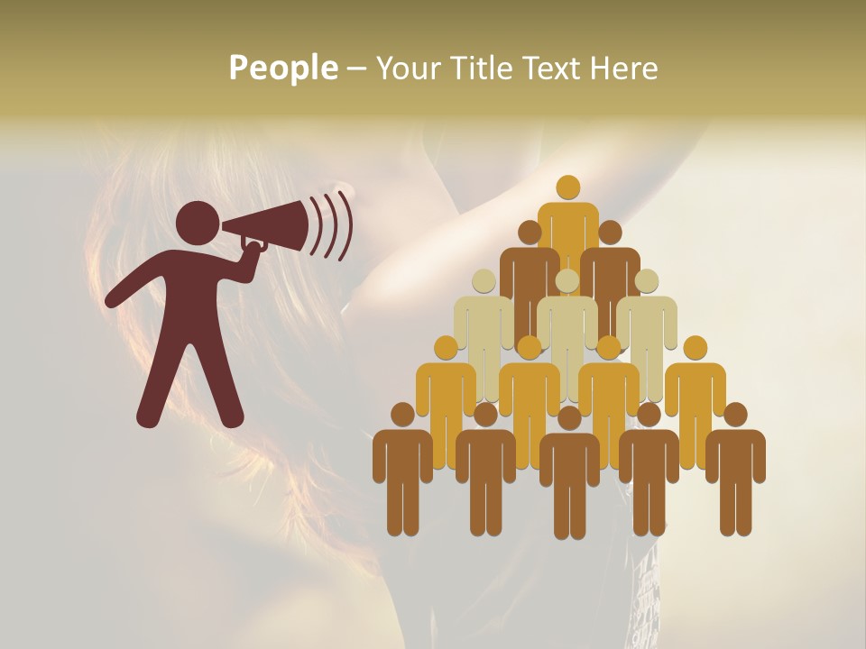 Portrait Light Elegance PowerPoint Template