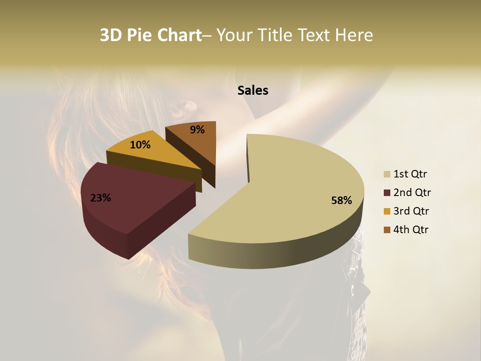 Portrait Light Elegance PowerPoint Template
