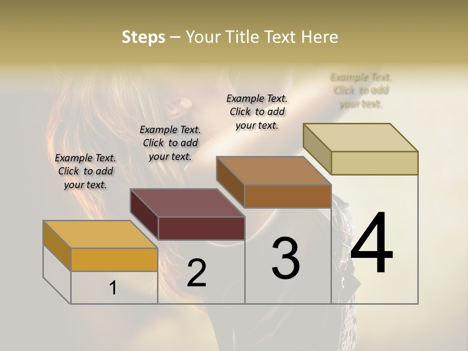 Portrait Light Elegance PowerPoint Template