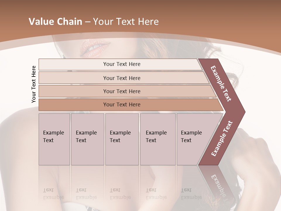 Cosmetics Face Person PowerPoint Template
