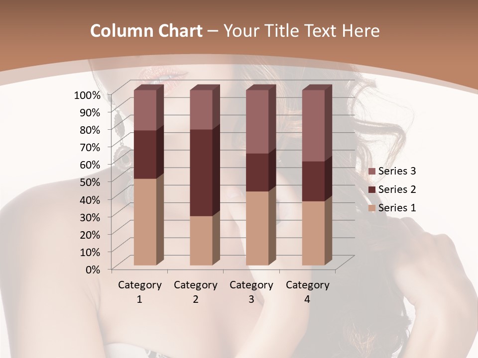 Cosmetics Face Person PowerPoint Template