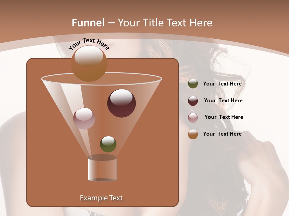 Cosmetics Face Person PowerPoint Template