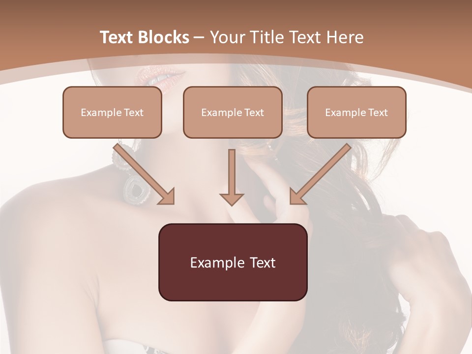 Cosmetics Face Person PowerPoint Template