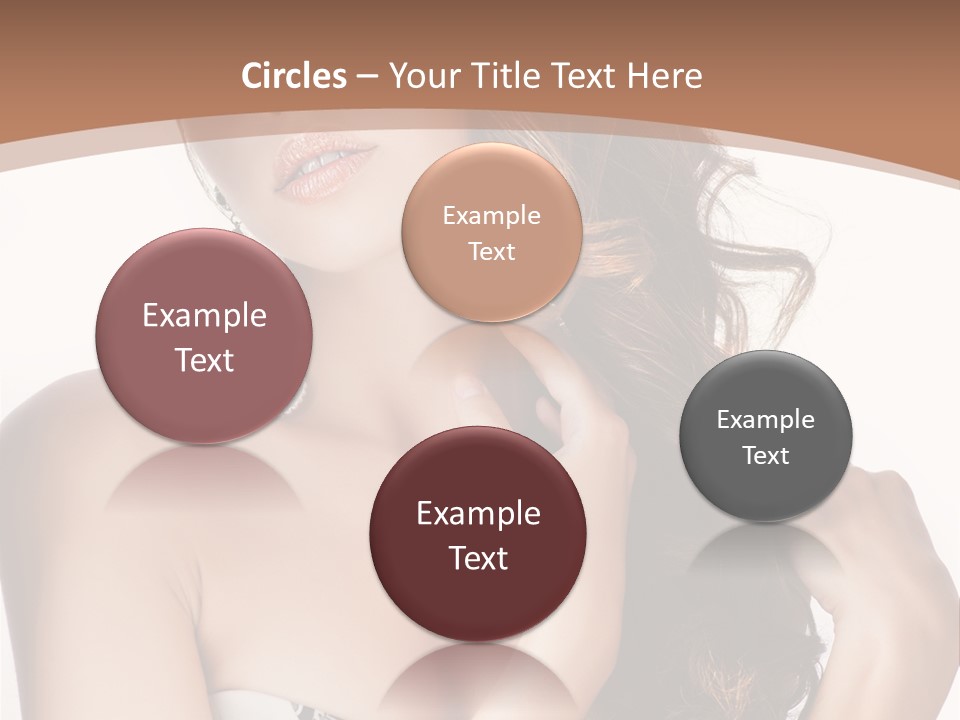 Cosmetics Face Person PowerPoint Template