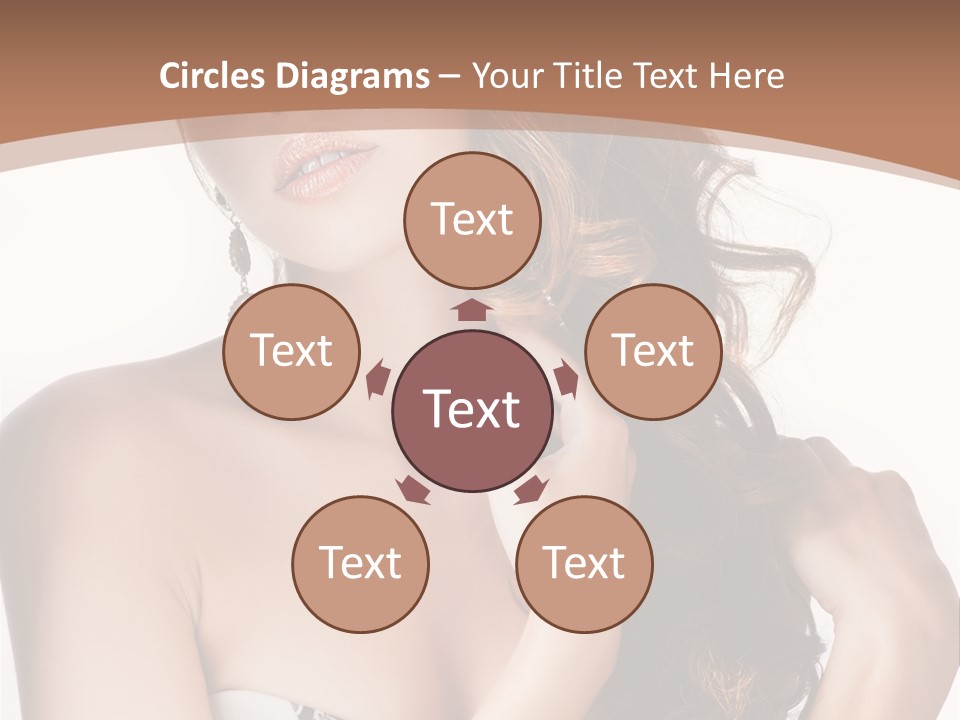 Cosmetics Face Person PowerPoint Template