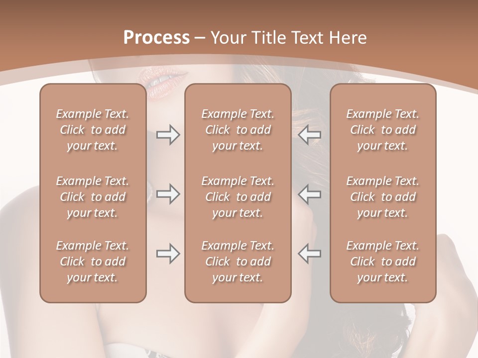 Cosmetics Face Person PowerPoint Template