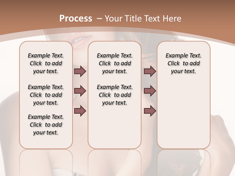 Cosmetics Face Person PowerPoint Template