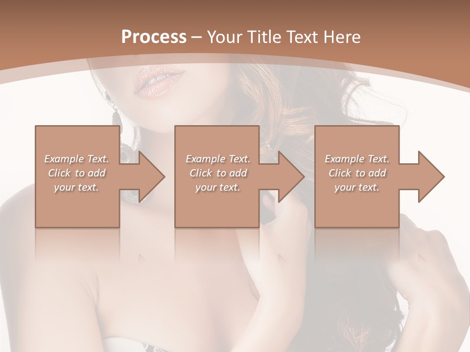Cosmetics Face Person PowerPoint Template