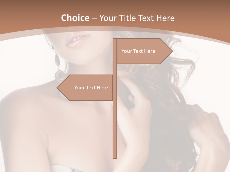 Cosmetics Face Person PowerPoint Template