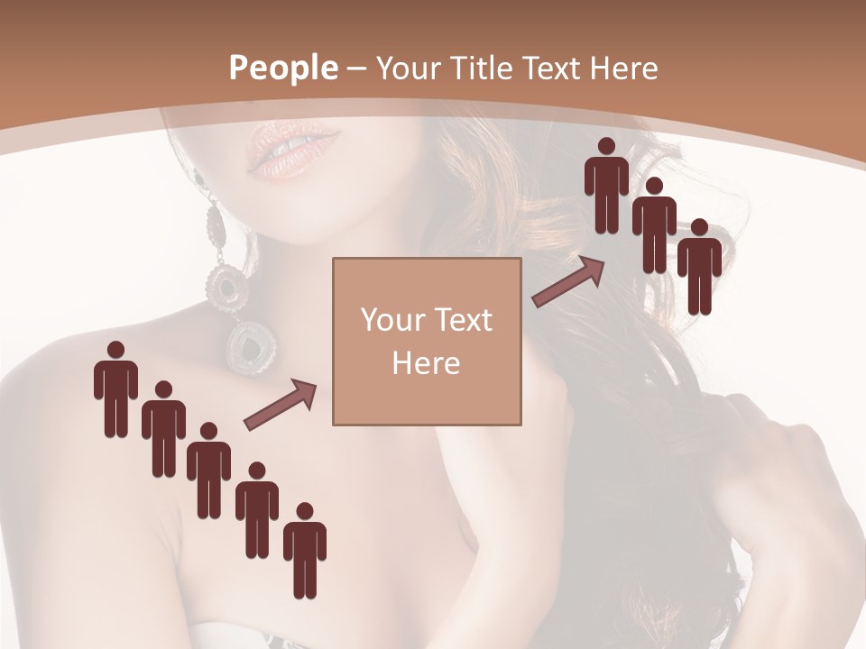Cosmetics Face Person PowerPoint Template