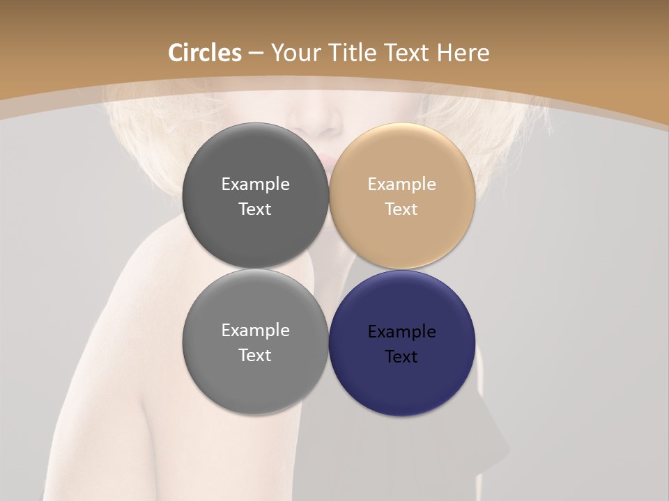 Bewitch Fashion Hair PowerPoint Template