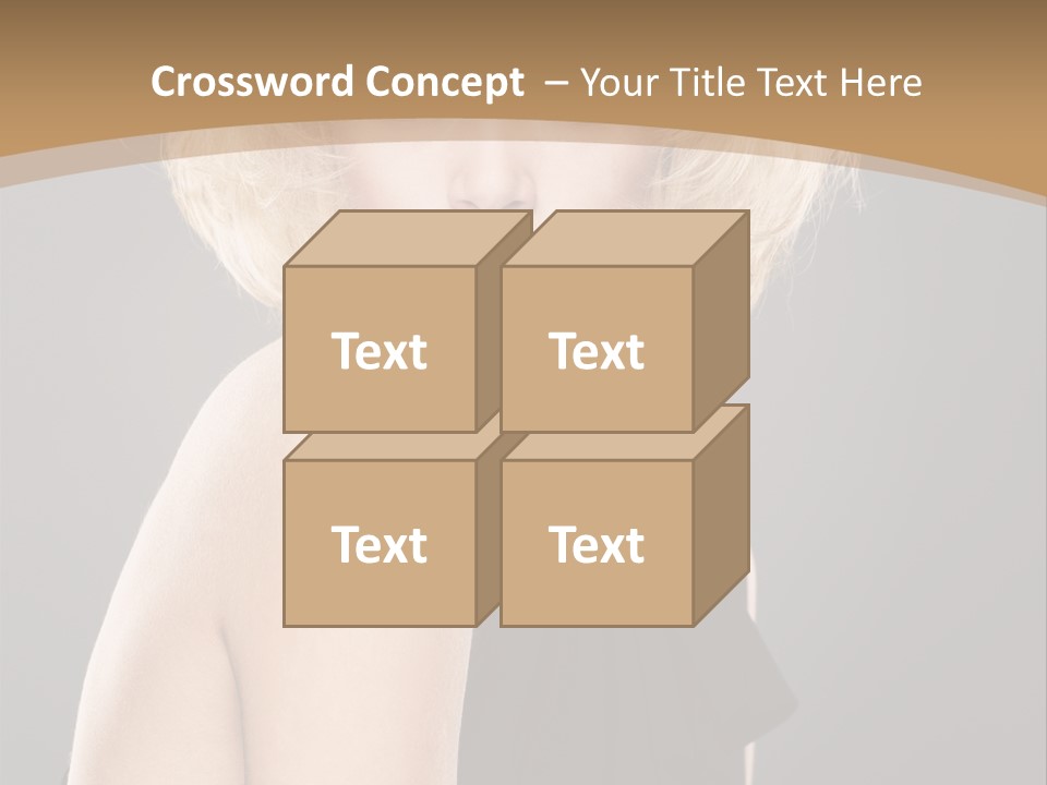 Bewitch Fashion Hair PowerPoint Template