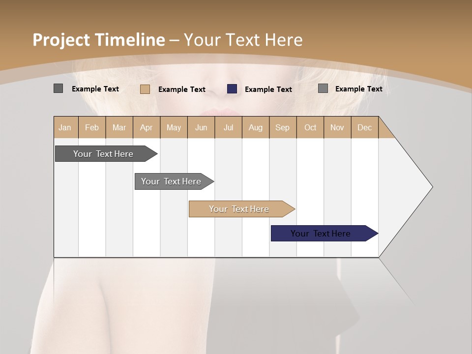 Bewitch Fashion Hair PowerPoint Template