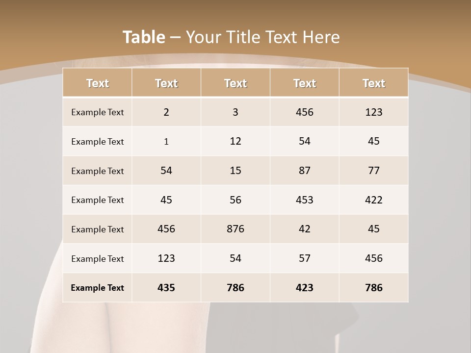 Bewitch Fashion Hair PowerPoint Template