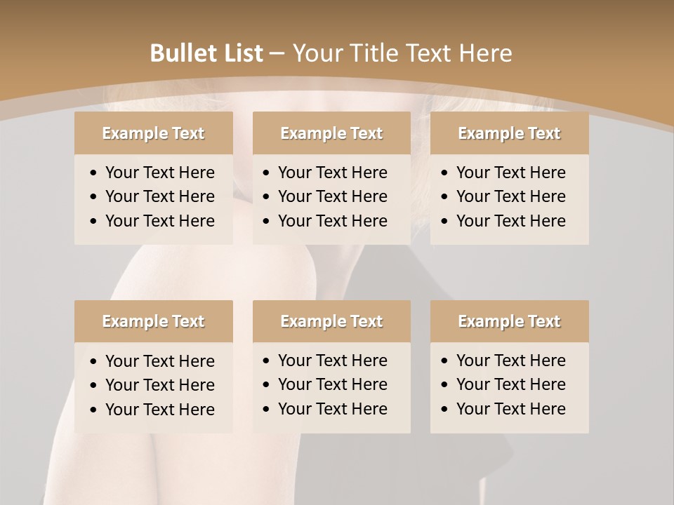 Bewitch Fashion Hair PowerPoint Template