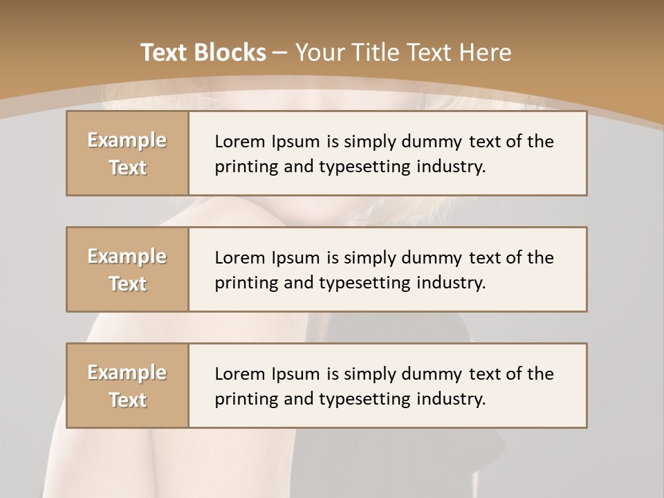 Bewitch Fashion Hair PowerPoint Template