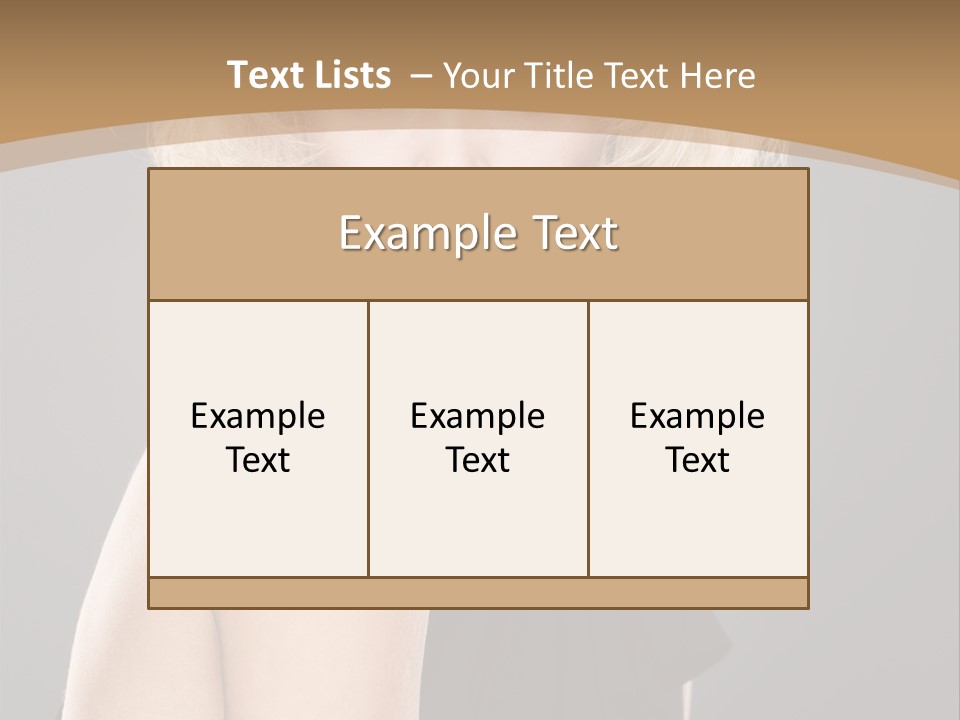 Bewitch Fashion Hair PowerPoint Template