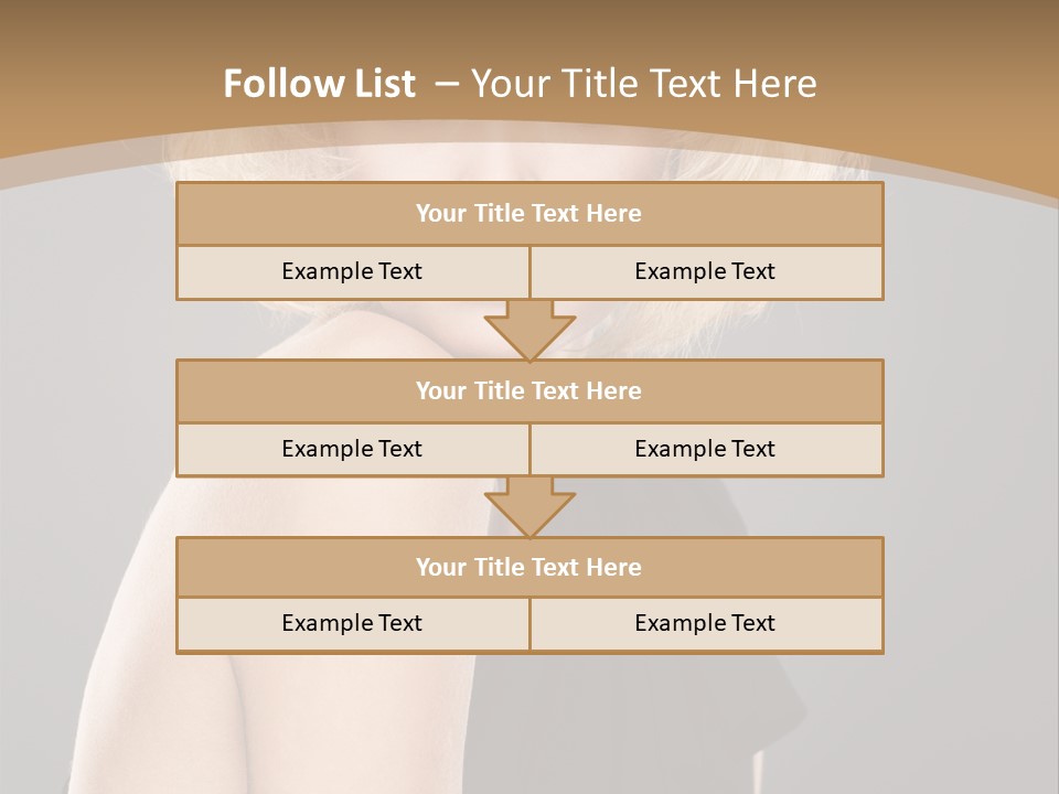 Bewitch Fashion Hair PowerPoint Template