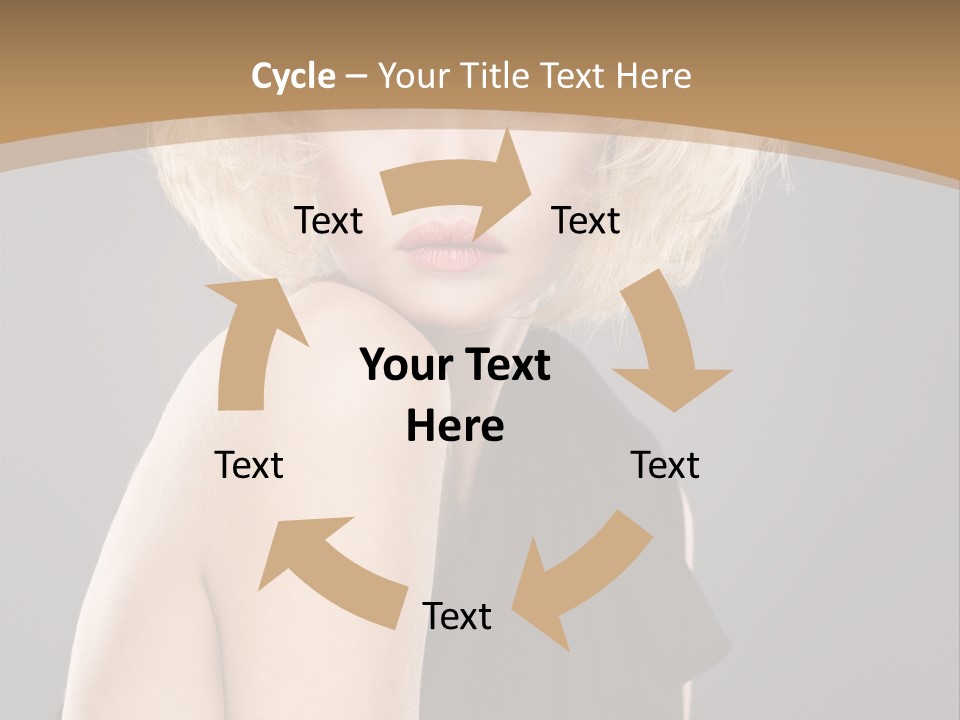 Bewitch Fashion Hair PowerPoint Template