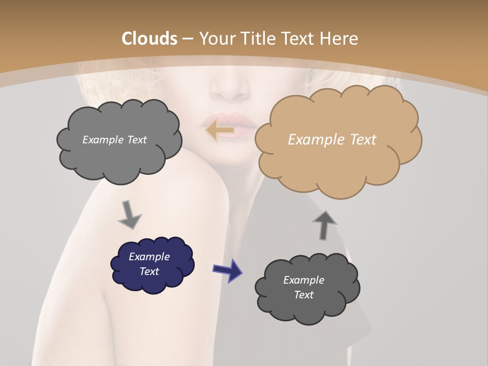 Bewitch Fashion Hair PowerPoint Template