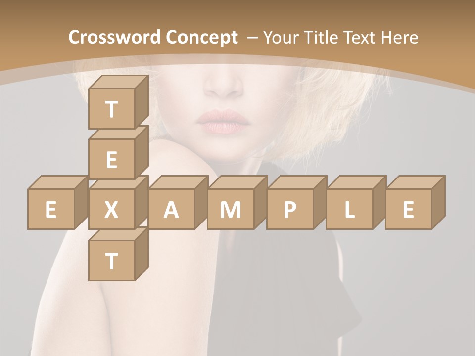 Bewitch Fashion Hair PowerPoint Template