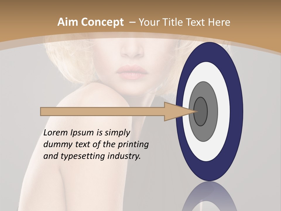 Bewitch Fashion Hair PowerPoint Template