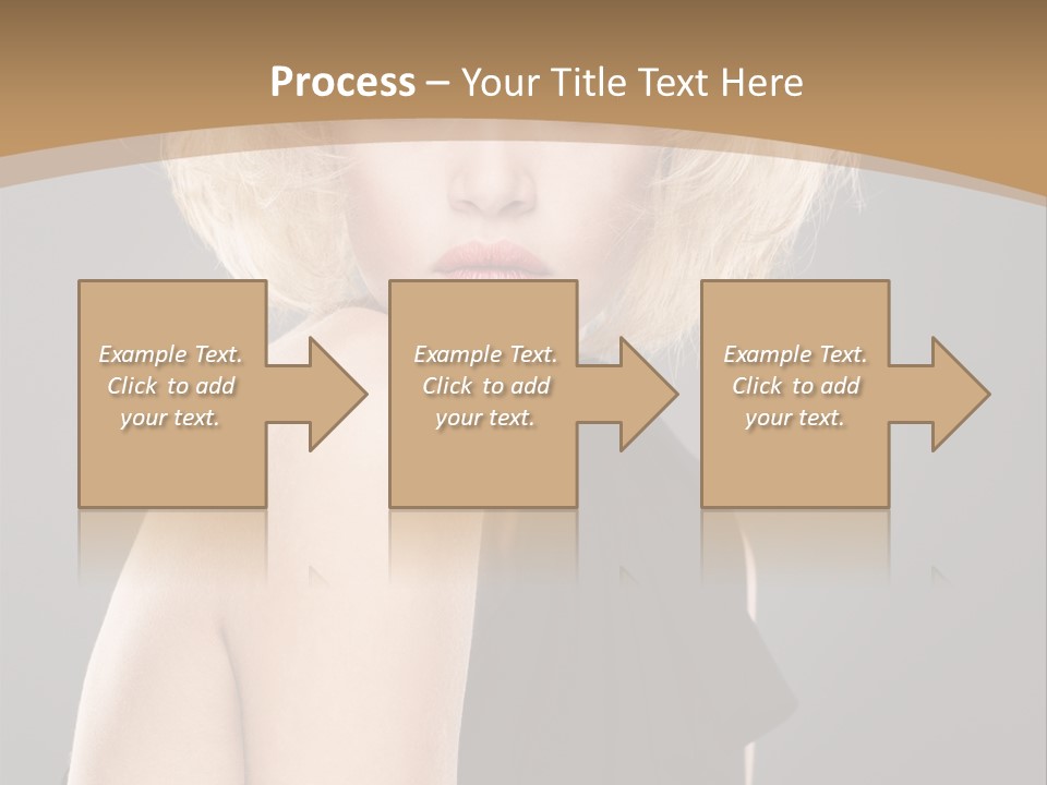 Bewitch Fashion Hair PowerPoint Template