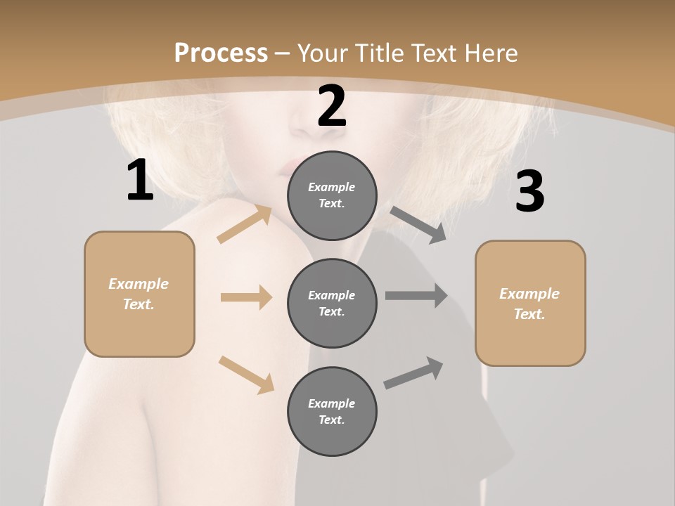 Bewitch Fashion Hair PowerPoint Template