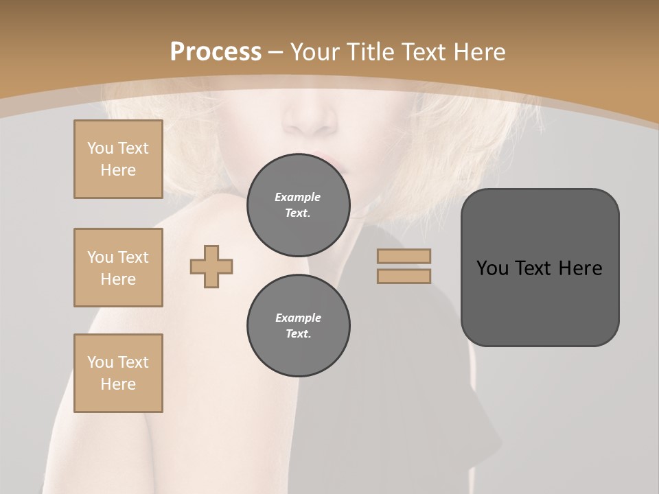 Bewitch Fashion Hair PowerPoint Template