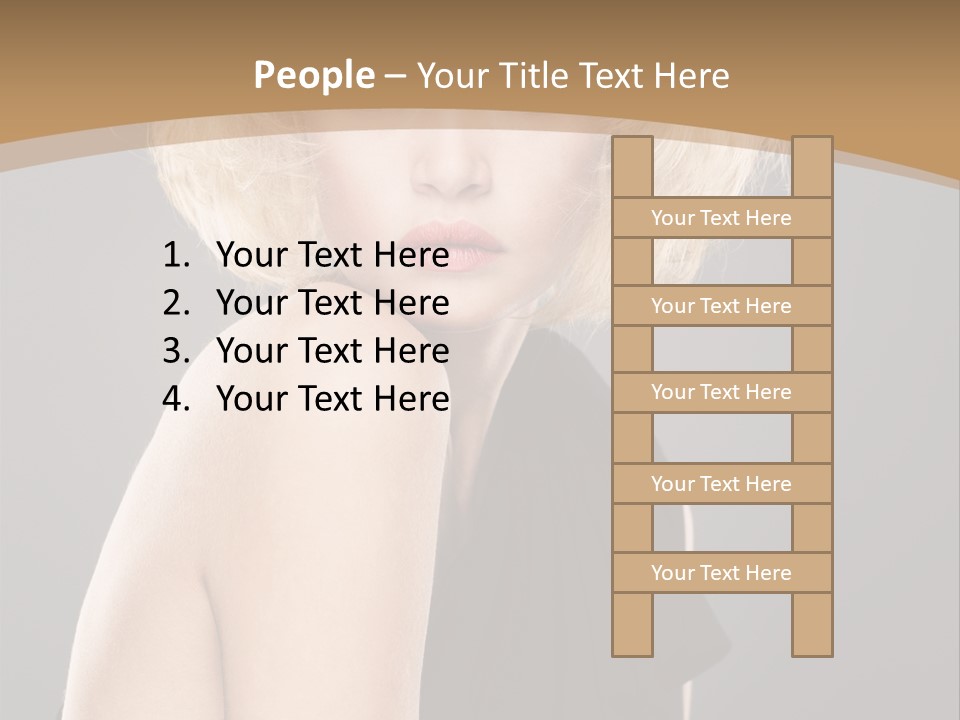 Bewitch Fashion Hair PowerPoint Template
