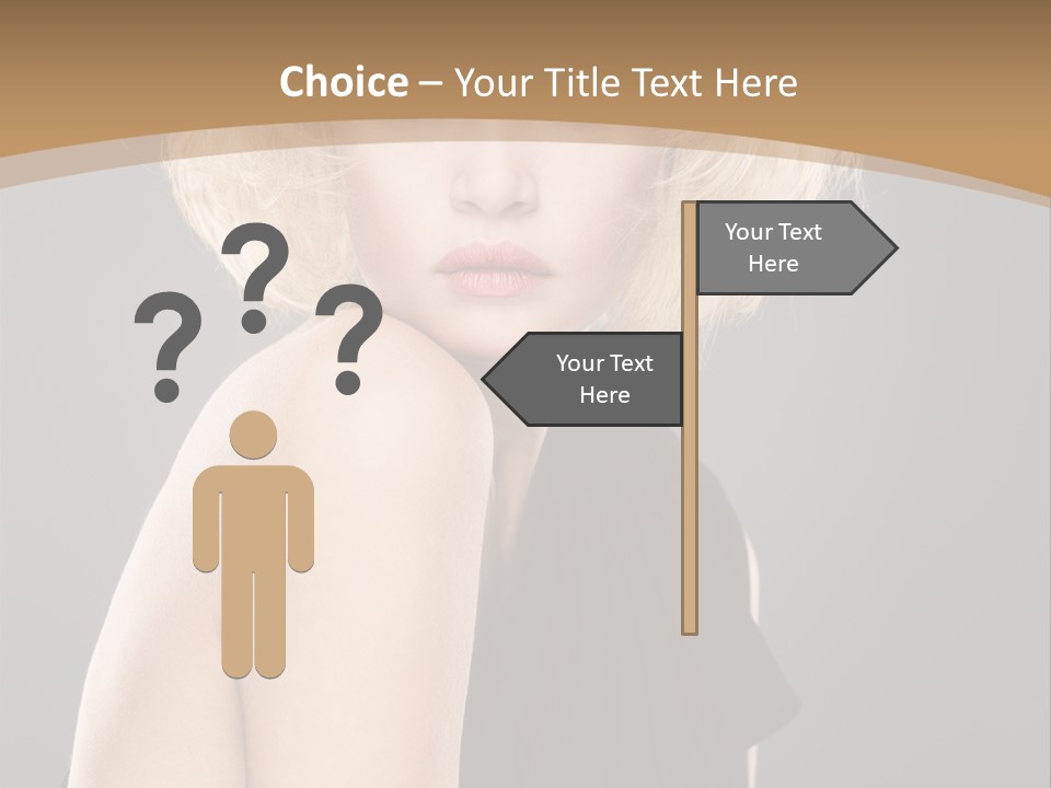 Bewitch Fashion Hair PowerPoint Template