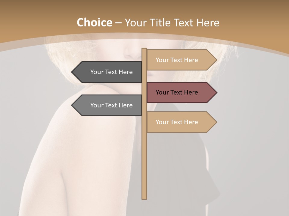 Bewitch Fashion Hair PowerPoint Template