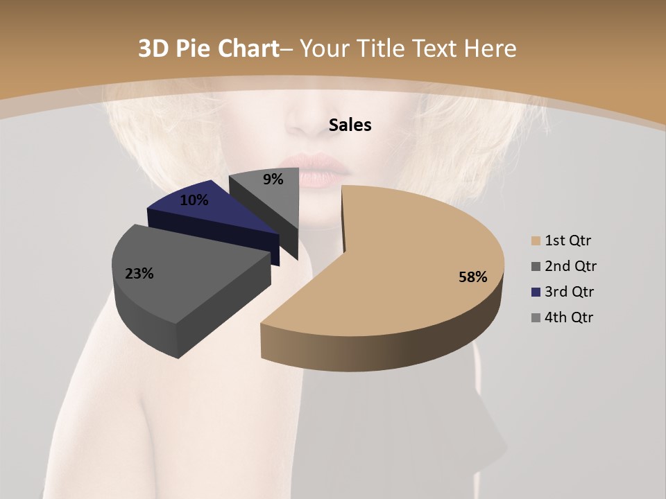 Bewitch Fashion Hair PowerPoint Template