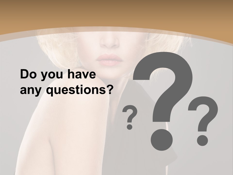 Bewitch Fashion Hair PowerPoint Template