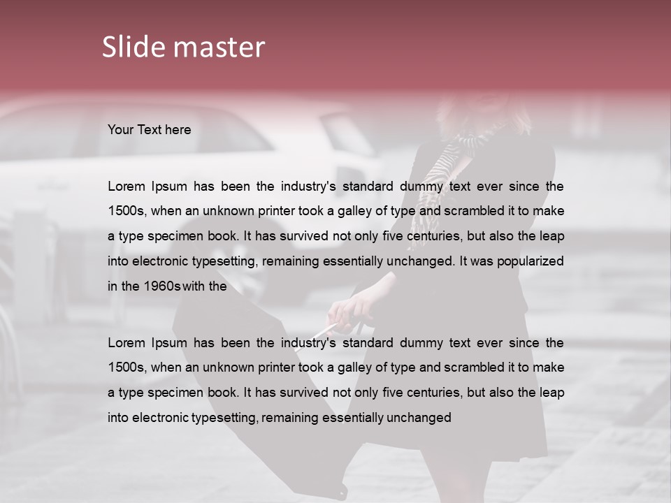 Pensive Urban Thoughtful PowerPoint Template