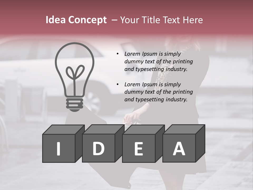 Pensive Urban Thoughtful PowerPoint Template