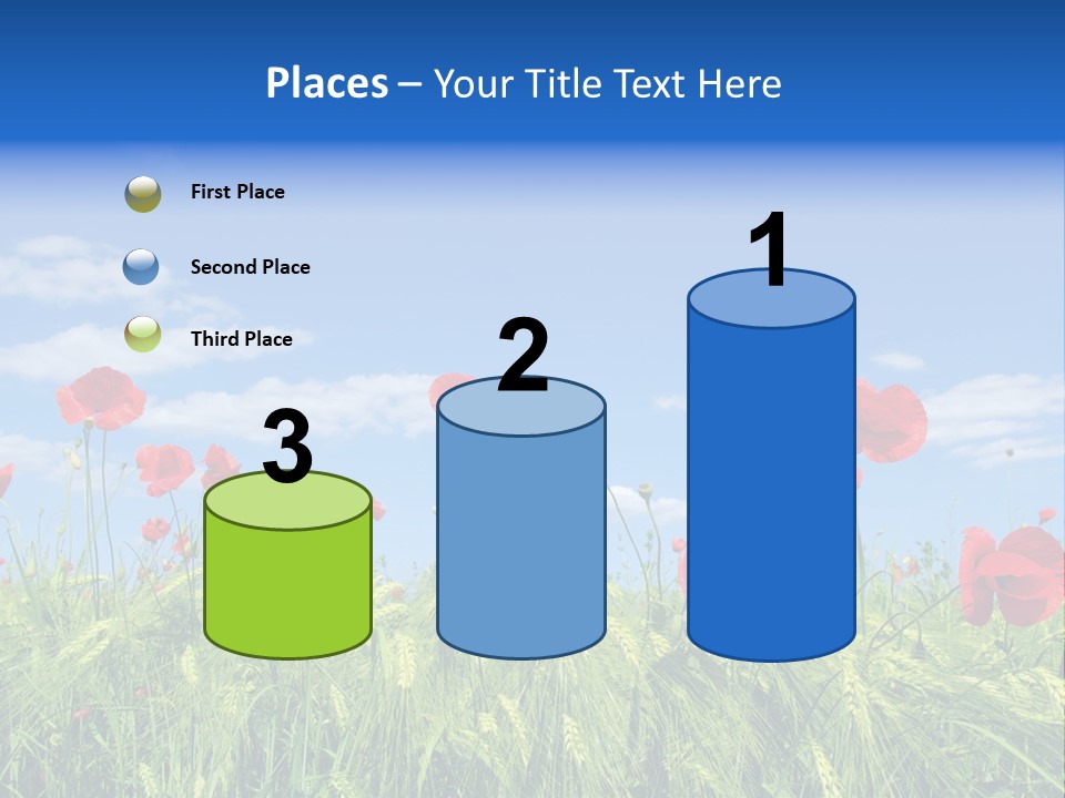 Botany Landscape Plants PowerPoint Template