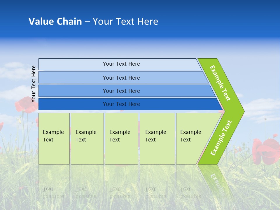 Botany Landscape Plants PowerPoint Template